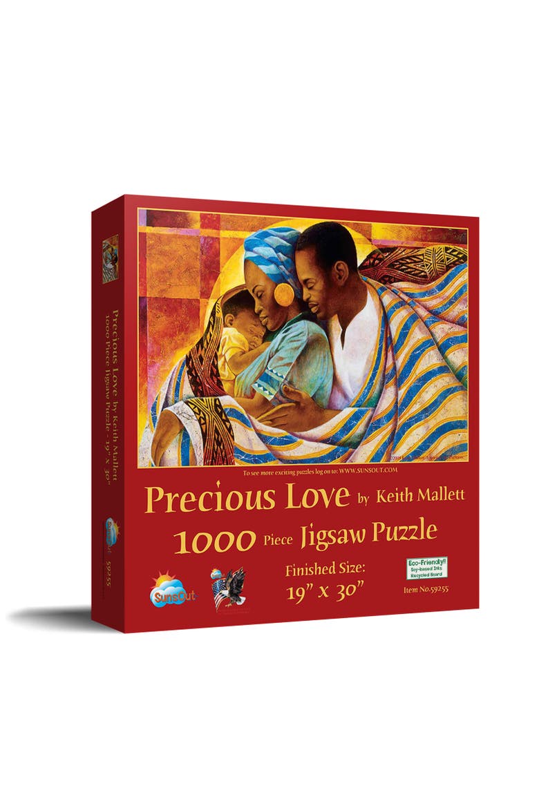 Precious Love 1000 piece Jigsaw Puzzle for Adults, Main, color, Multicolor
