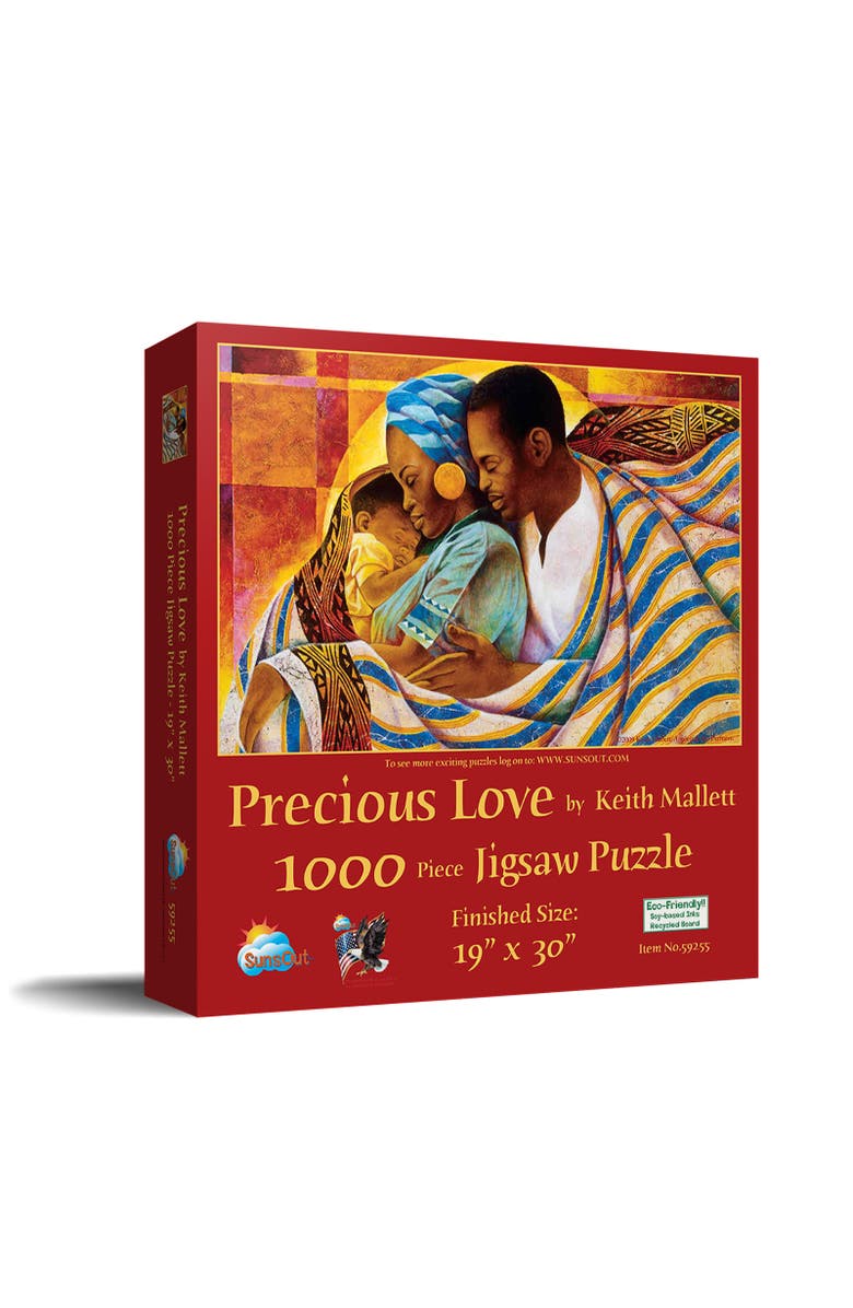 Sunsout Precious Love 1000 piece Jigsaw Puzzle for Adults, Main, color, Multicolor