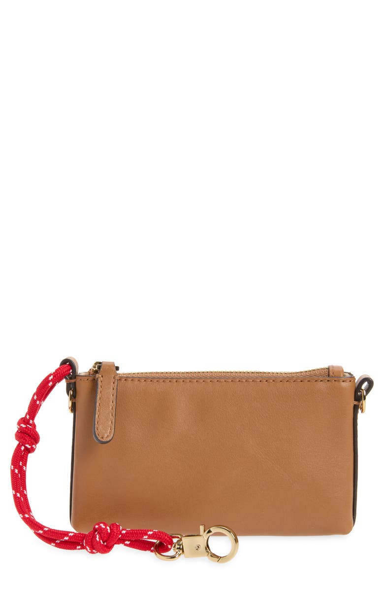 Madewell The Clip-Strap Pouch, Main, color, Festival Red Multi