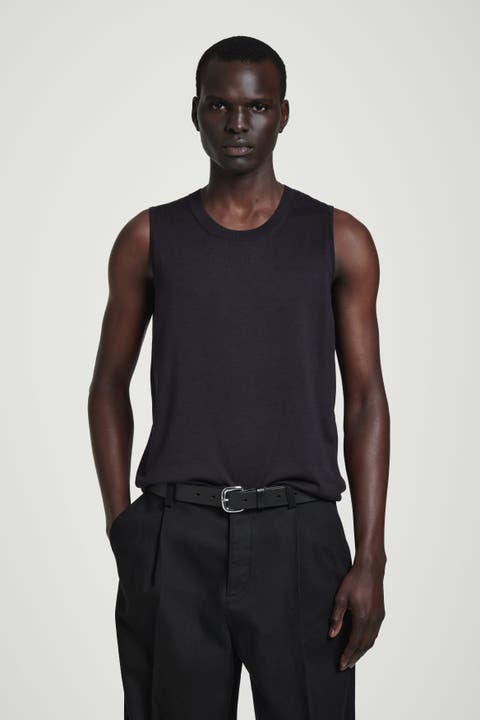 Relaxed Knitted Silk Vest