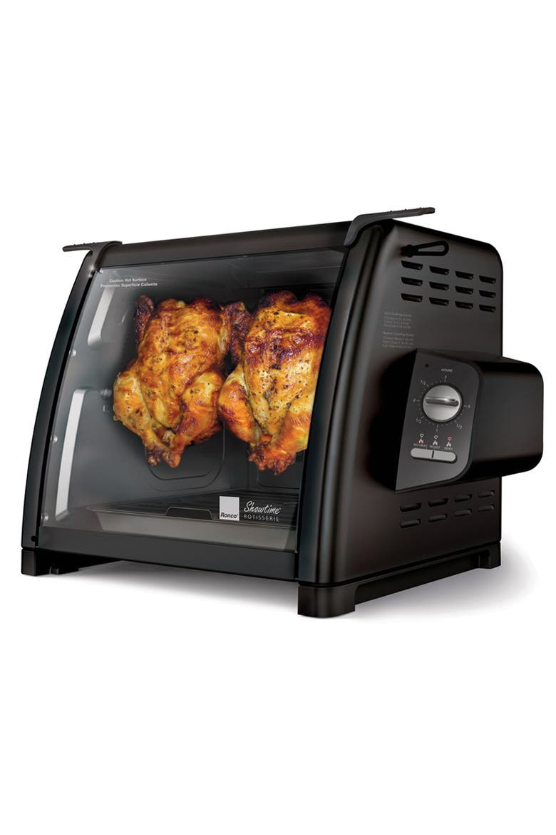 Modern Rotisserie Oven, Large Capacity (15lbs) Countertop Oven, Multi-Purpose Basket for Versatile Cooking, Easy-to-Use Controls, Main, color, Black