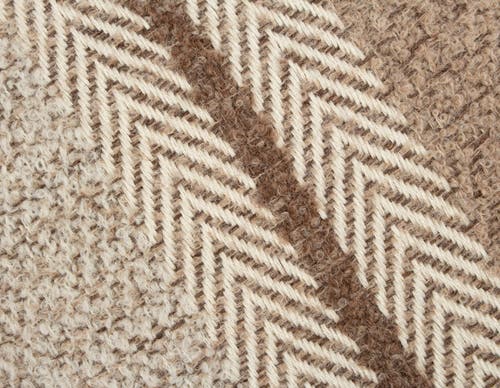 Allpa Handwoven Boucle Alpaca Pillow Cover In Brown