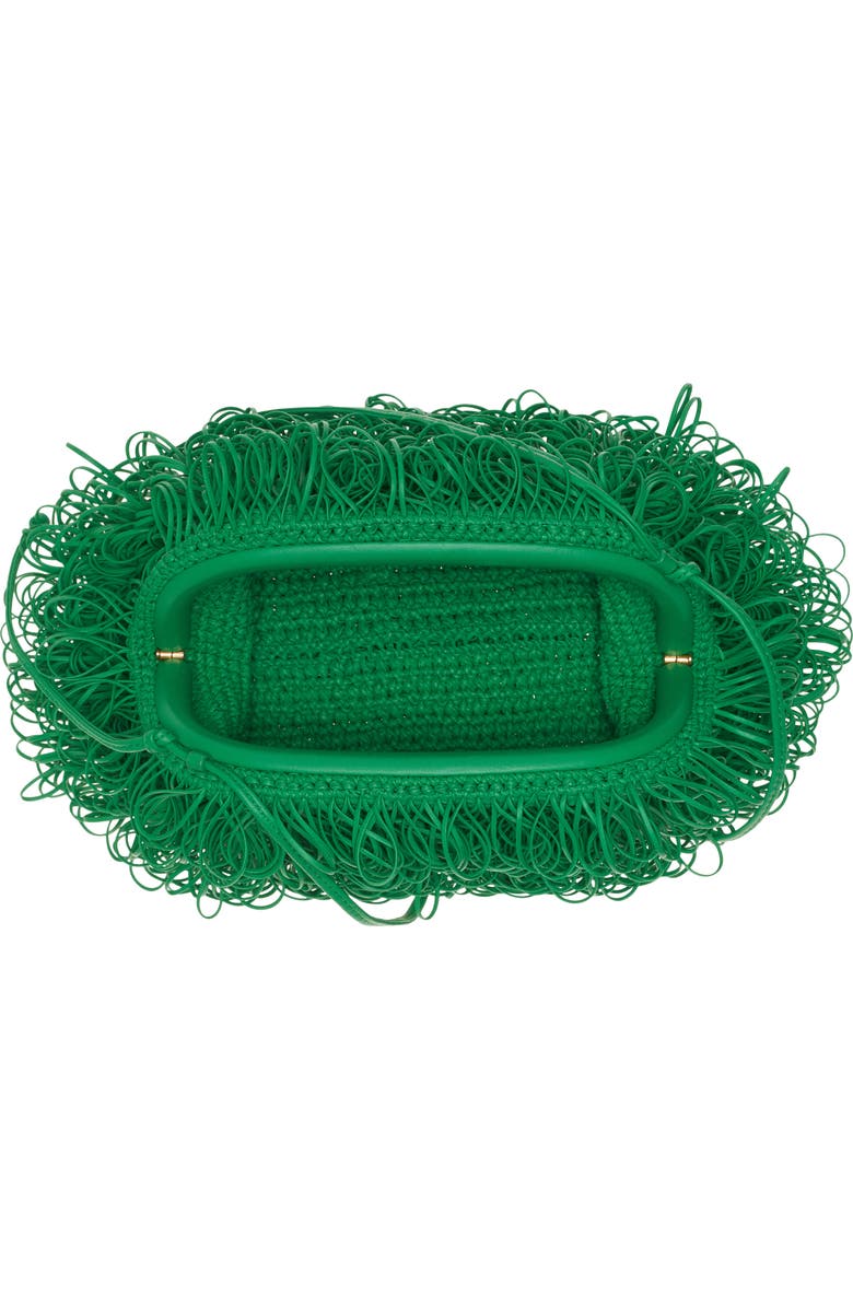 Bottega Veneta The Sponge Pouch Leather Clutch, Alternate, color,