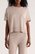 Splendid Jette Short Sleeve Crop Sweater