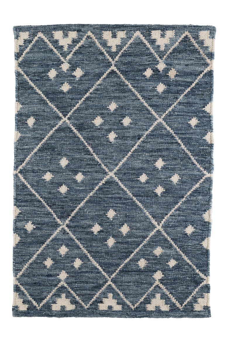 Kota Woven Rug, Main, color, INDIGO