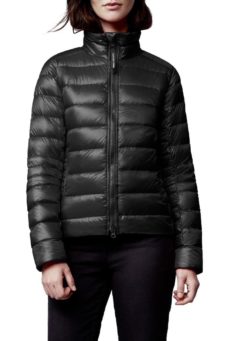 Cypress Packable 750-Fill-Power Down Puffer Jacket, Main, color, BLACK