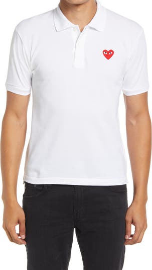 Comme des garcons men's polo shirt on sale