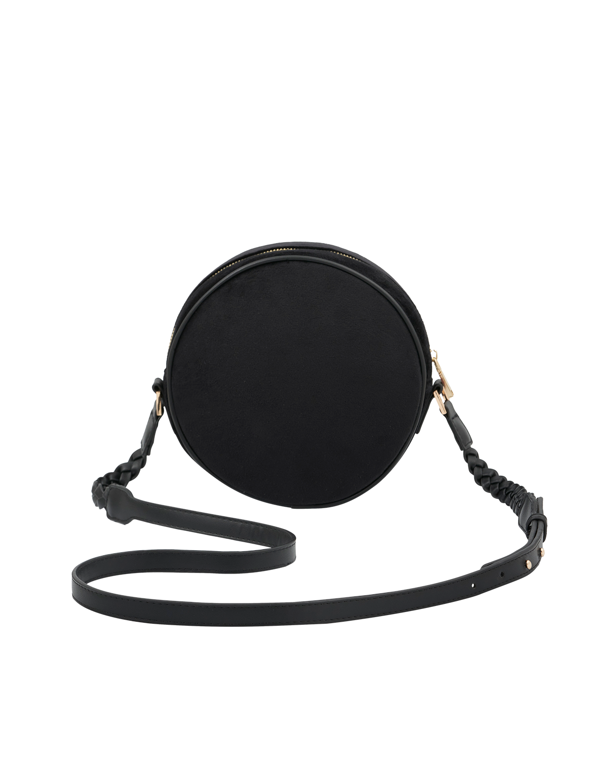 Fable England Sleepy Fox Circle Bag, Alternate, color, Black