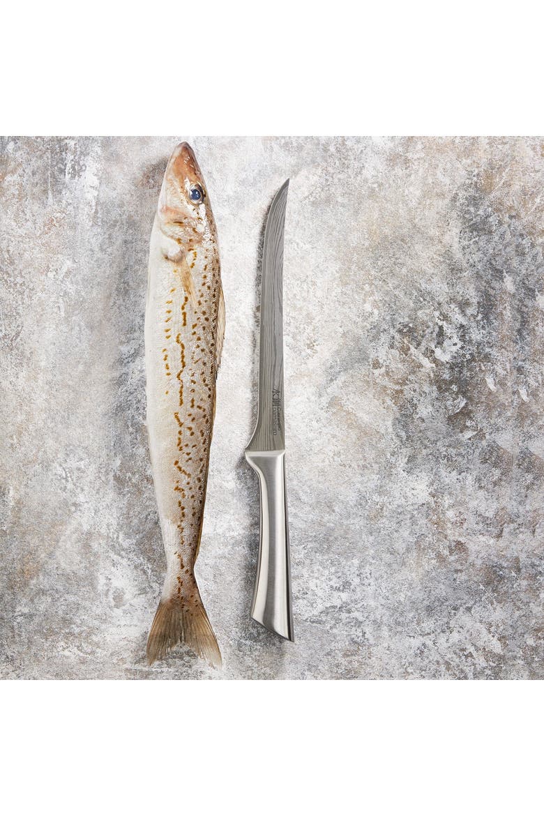 Damashiro® 8" Filleting Knife, Alternate, color, Silver