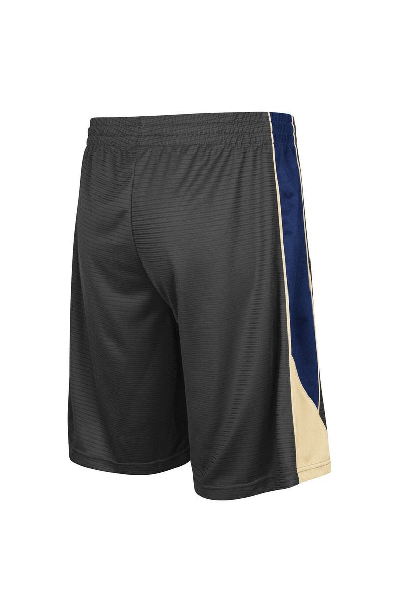 COLOSSEUM Men's Colosseum Charcoal Navy Midshipmen Team Turnover Shorts, Alternate, color, Charcoal