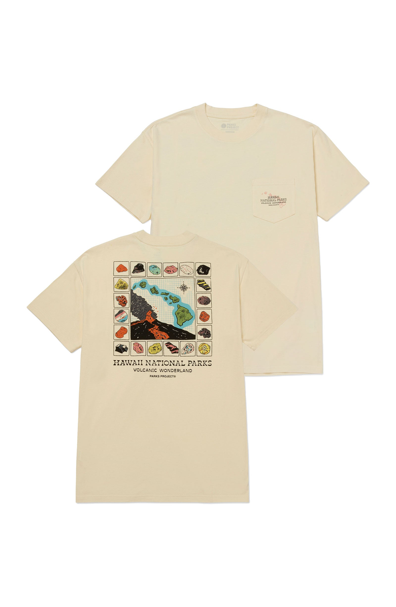 Parks Project Hawai'i National Parks Pocket Tee, Main, color, Natural