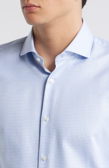 Hank Slim Fit Cotton Dress Shirt