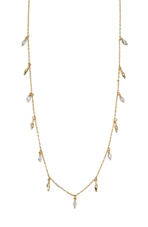 Argento Vivo Sterling Silver Molten Charm Necklace