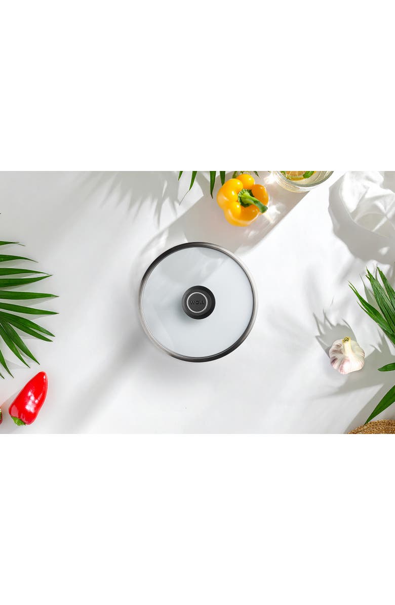 WOLL Ecologic Safety Glass Lid 8-Inch, Alternate, color, Black