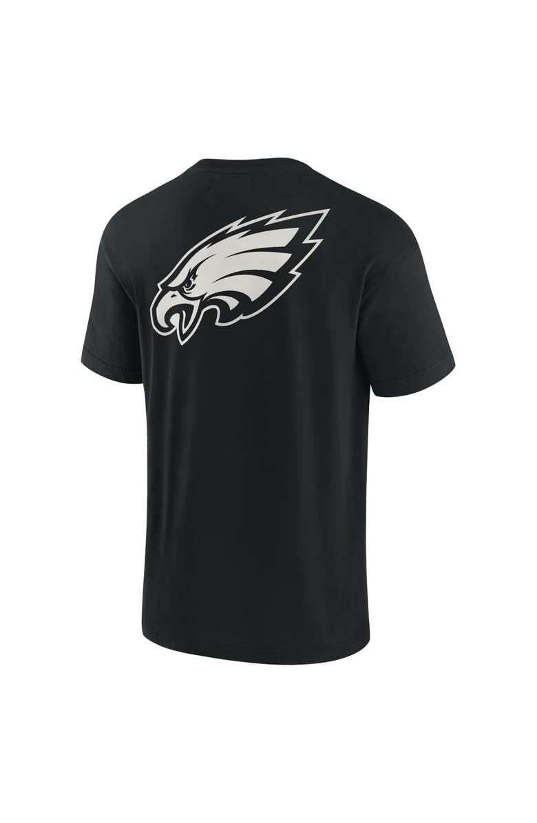 Fanatics Signature Unisex Fanatics Signature Black Philadelphia Eagles Elements Super Soft Short Sleeve T-Shirt, Alternate, color, 