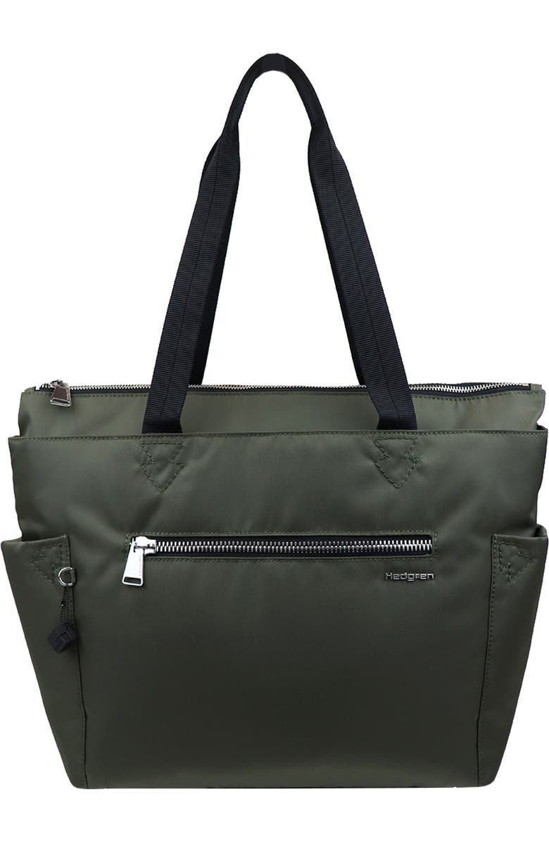 Hedgren Margaret Water Repellent Recycled Polyester Tote, Main, color,