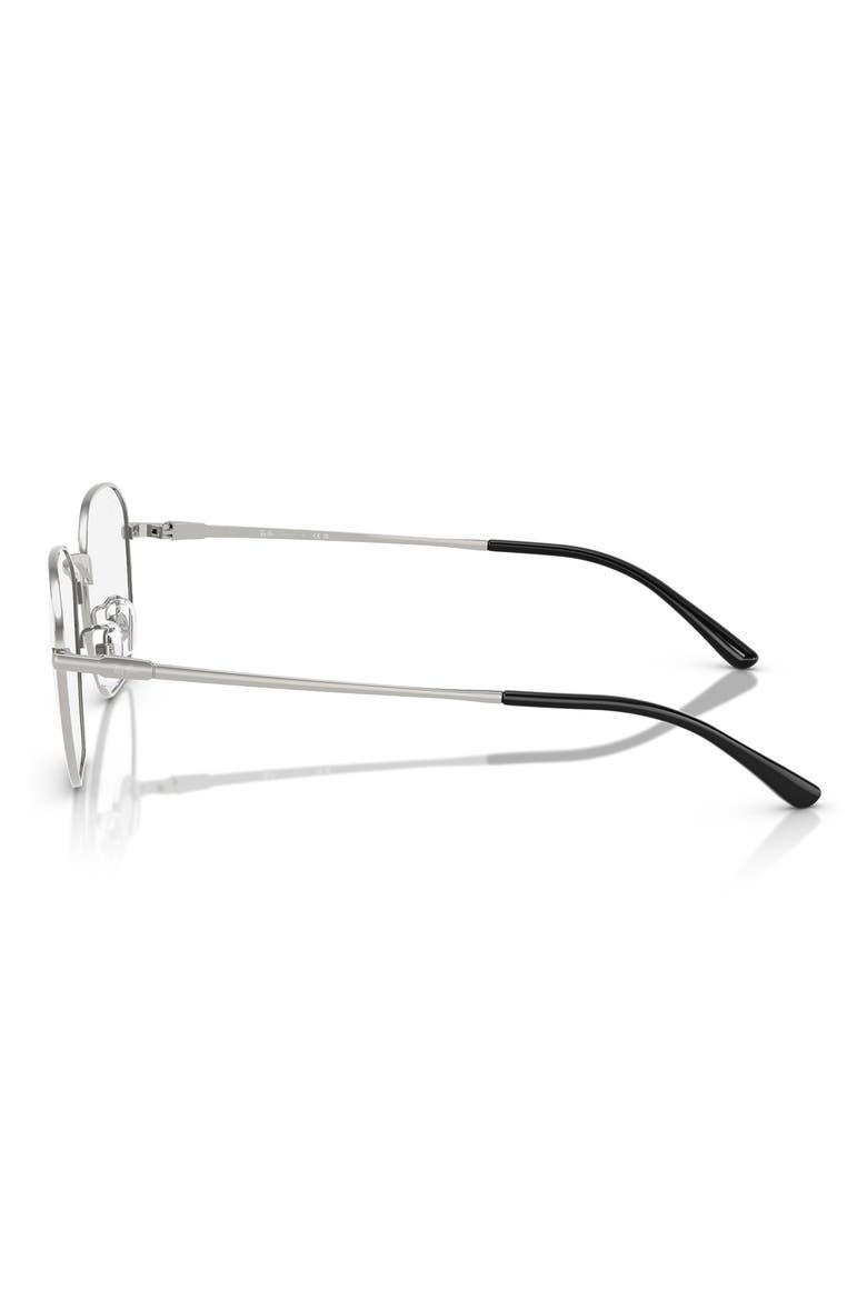 53mm Irregular Optical Glasses, Alternate, color, SILVER