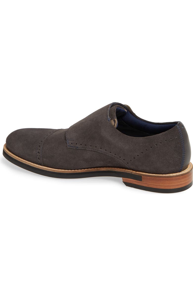 Ted Baker London Clippt Double Monk Strap Shoe, Alternate, color,
