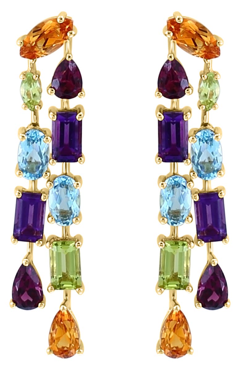 EFFY 14K Yellow Gold Semiprecious Stone Drop Earrings, Main, color,