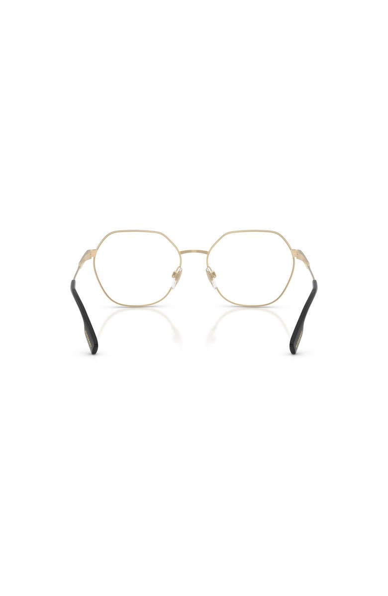 Burberry 54mm Irregular optical glasses, Alternate, color, Gold
