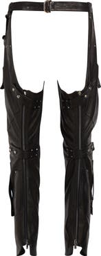 Rick Owens Leo Prothmann Leather Chaps