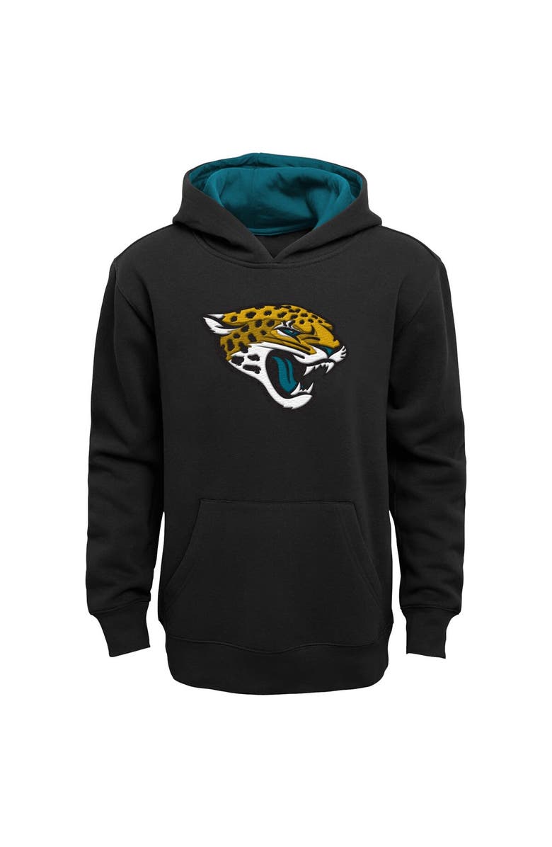 Outerstuff Youth Teal Jacksonville Jaguars Prime Pullover Hoodie, Main, color, Teal