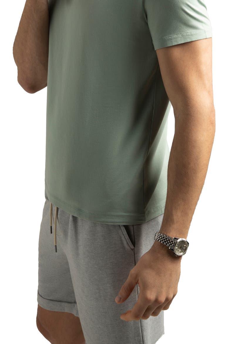 Topanga Performance T-Shirt, Alternate, color, SAGE