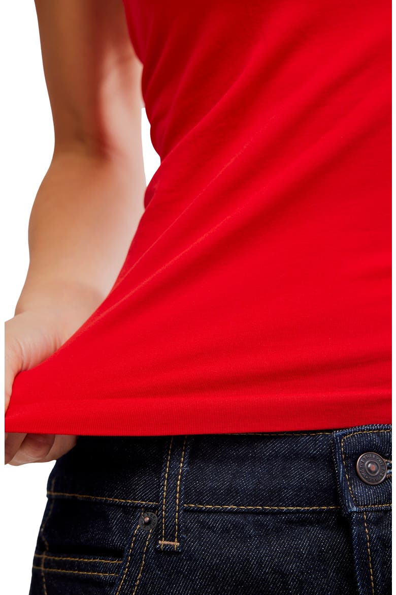 The Carrie Tube Top, Alternate, color, FP HIGH RISK RED