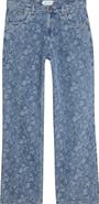 HONOR THE GIFT Floral Jacquard Straight Leg Jeans