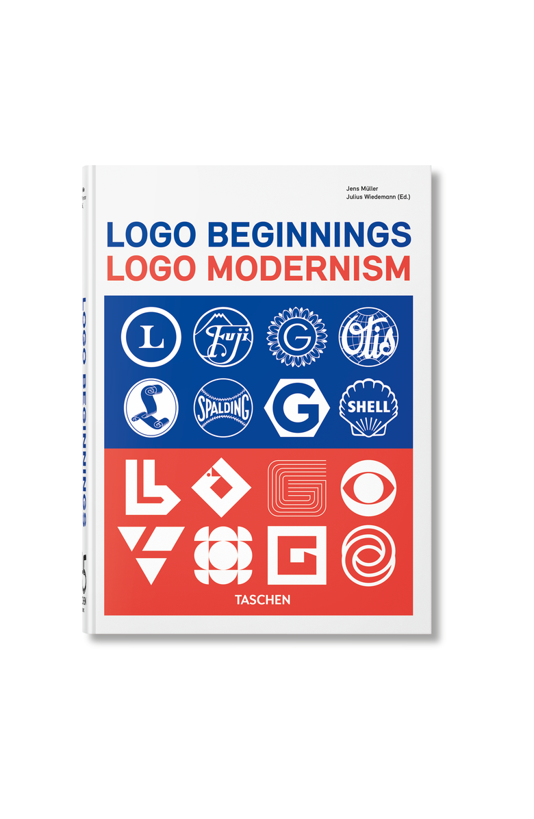 Taschen Logo Beginnings. Logo Modernism. 45th Ed., Main, color, Multicolor