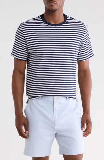 Stripe Knit T-Shirt