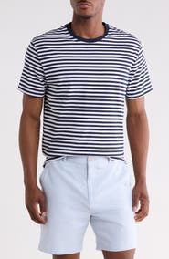 DENIM AND FLOWER Stripe Knit T-Shirt