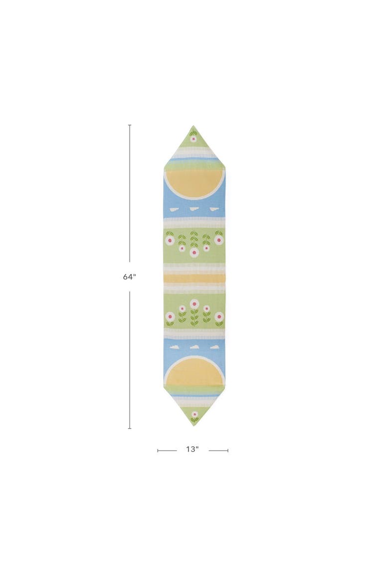 Spring Decorative Runner, Alternate, color, Multicolored