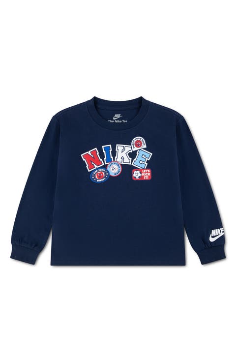 Kids' Nike Graphic Long Sleeve T-Shirt