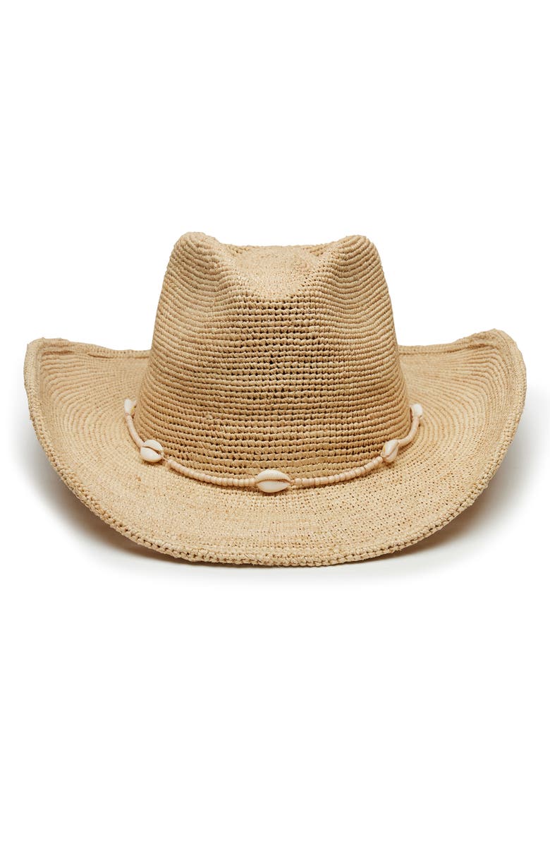 Wyeth Reed Cowboy Hat, Alternate, color, Natural