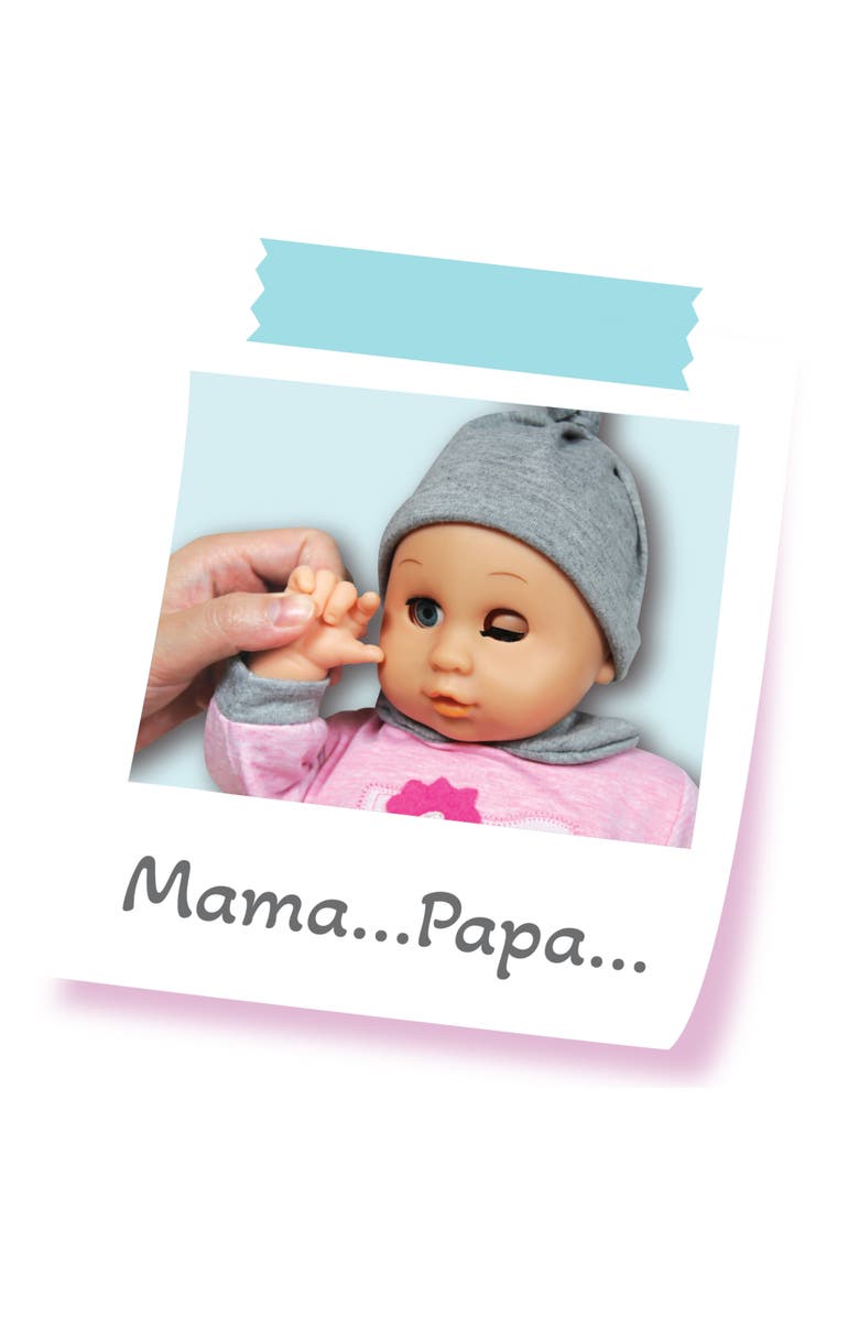 Lissi 16 Inch Blinking Eyes Baby Doll Cecilia, Alternate, color, Multicolored