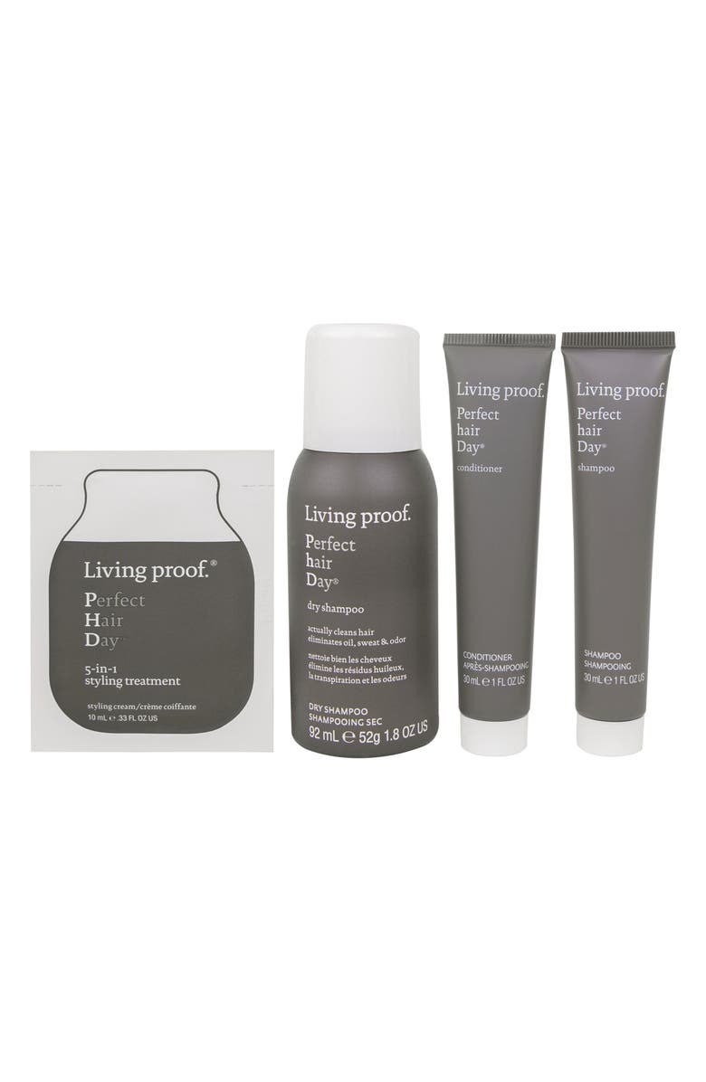 Living proof<sup>®</sup> Healthy + Strong Mini Transformation Kit, Main, color,