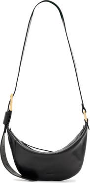 AllSaints Luna Leather Crossbody Bag