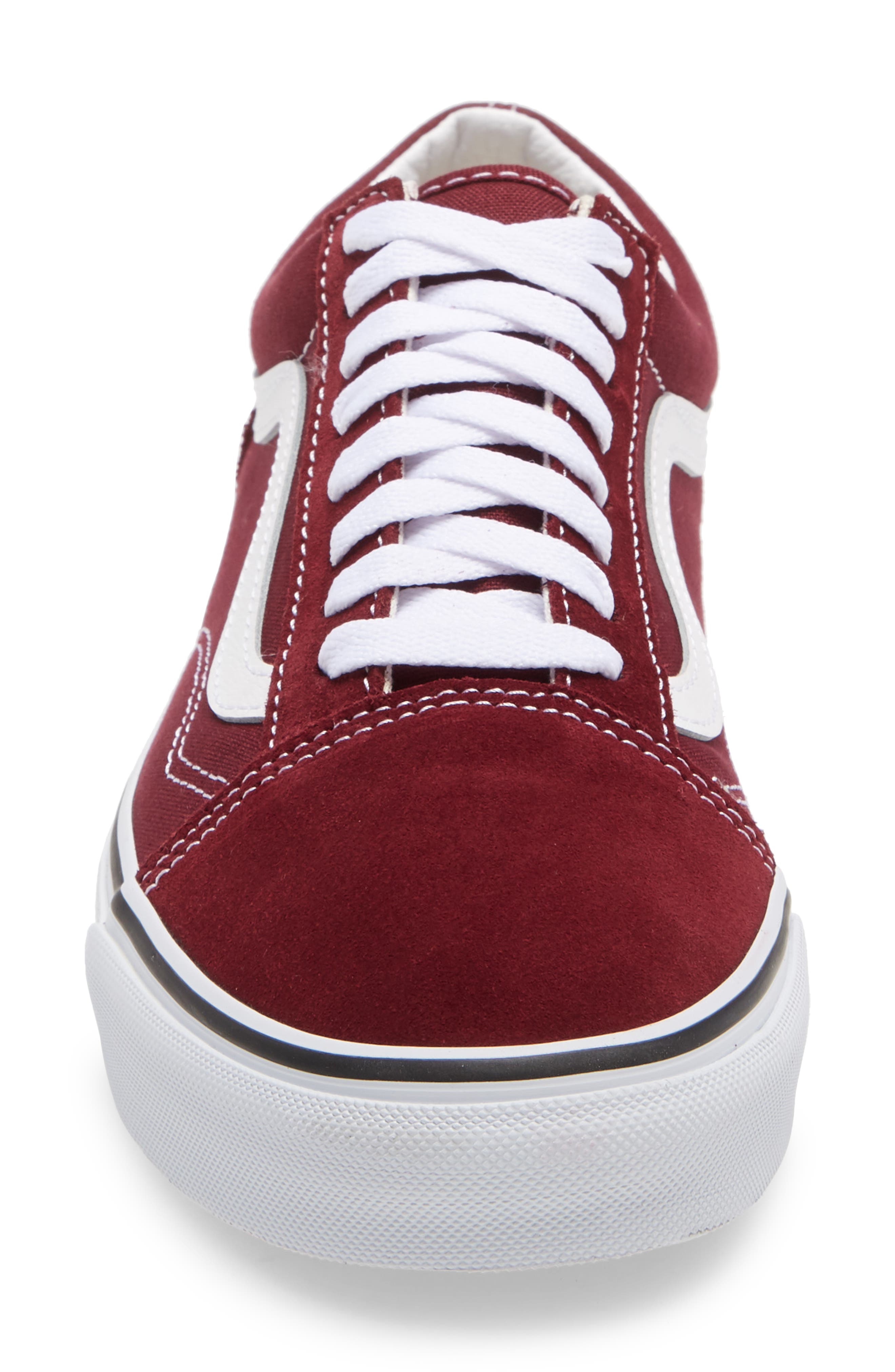 Old Skool Sneaker, Alternate, color, PORT ROYALE TRUE WHI