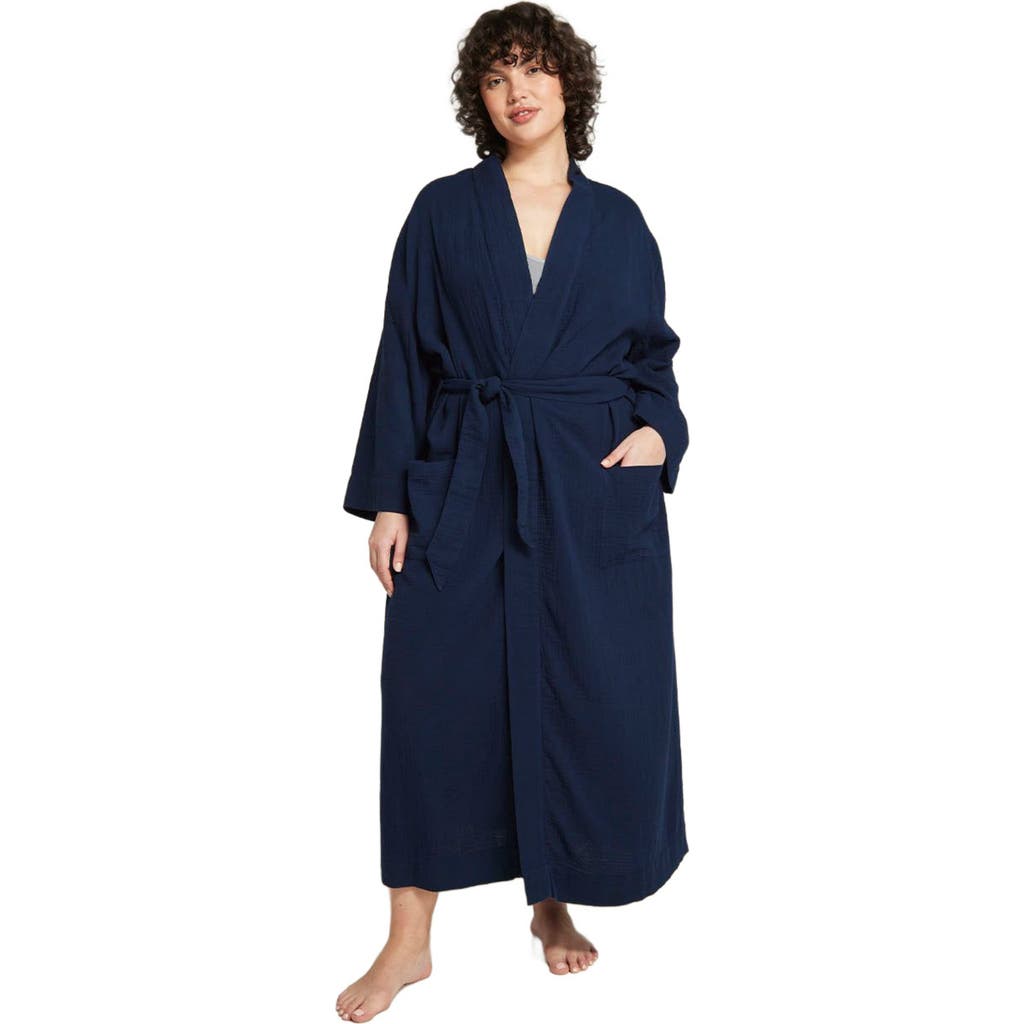 Nudea The Classic Belted Robe in Navy  product