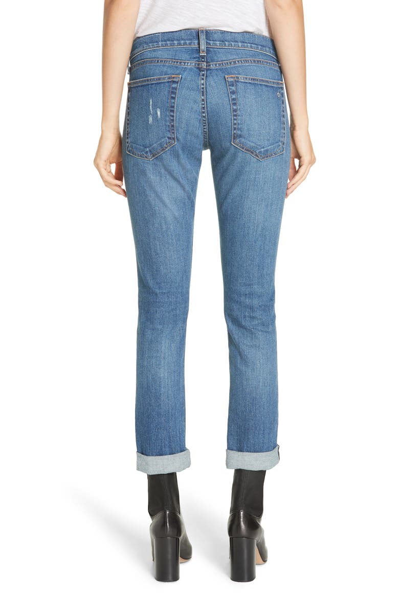 Dre Slim Fit Boyfriend Jeans, Alternate, color, EL