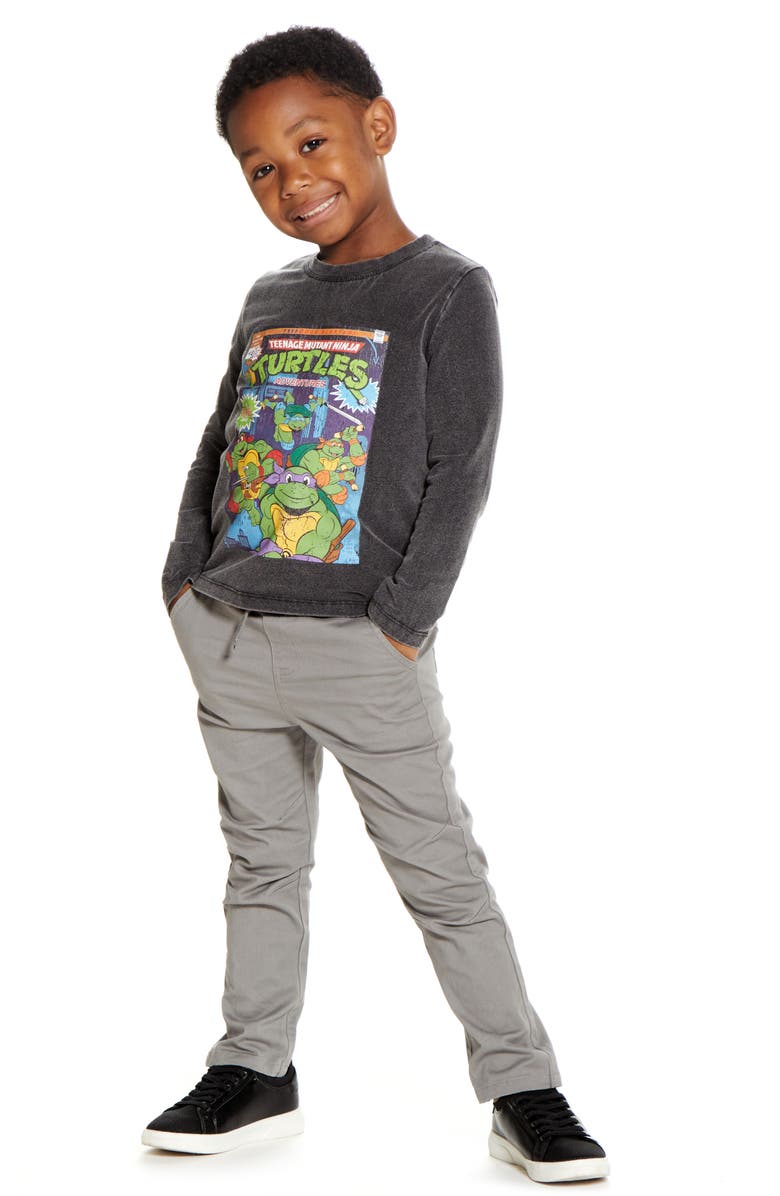 Andy & Evan Kids' Distressed Comic Book Long Sleeve Graphic T-Shirt, Alternate, color, 