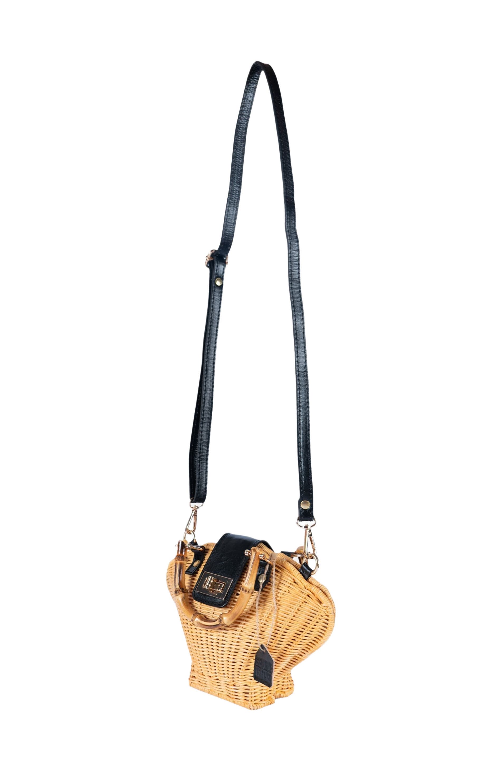 Jelavu Maree  Rattan Handbag, Alternate, color, 