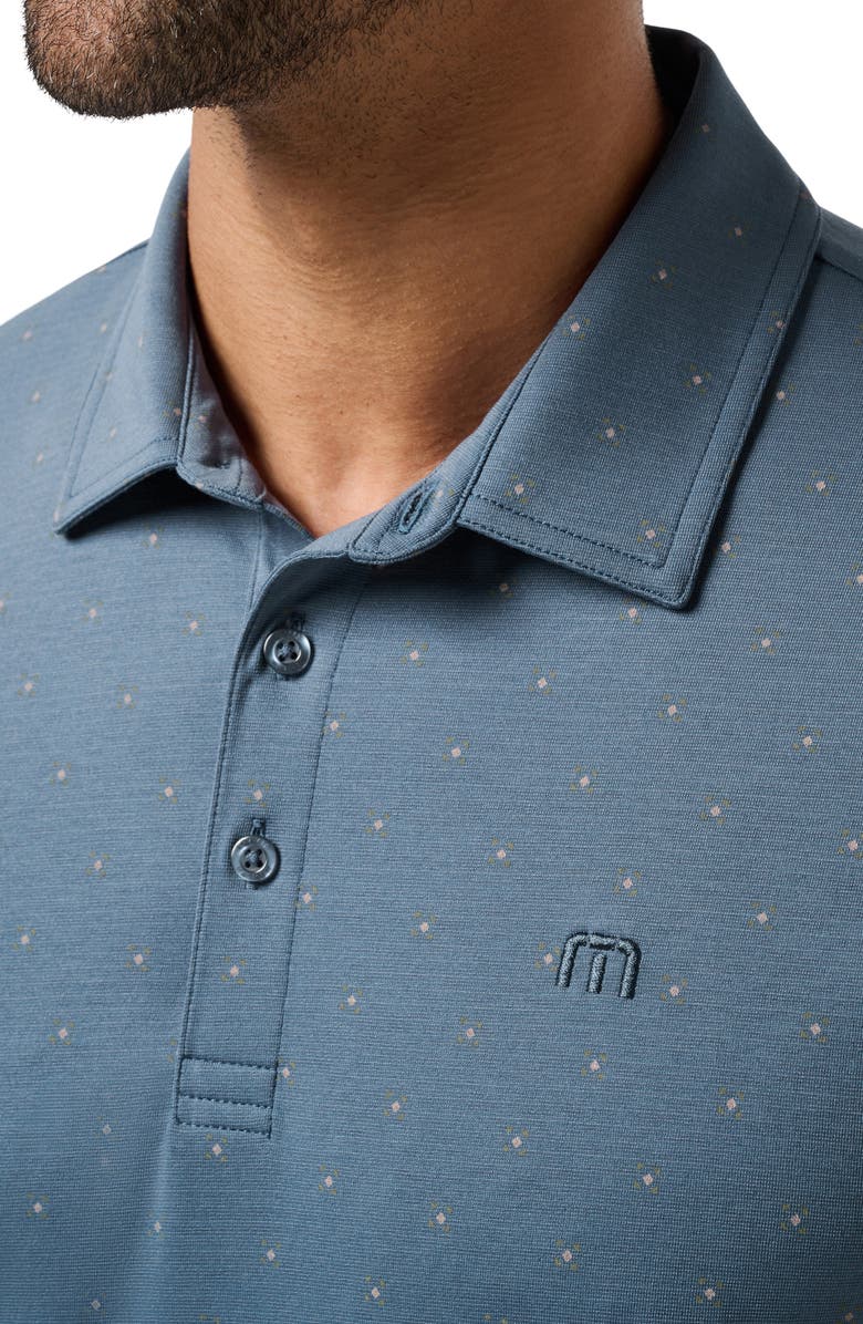 TravisMathew Performance Jersey Polo, Alternate, color, Bering Sea