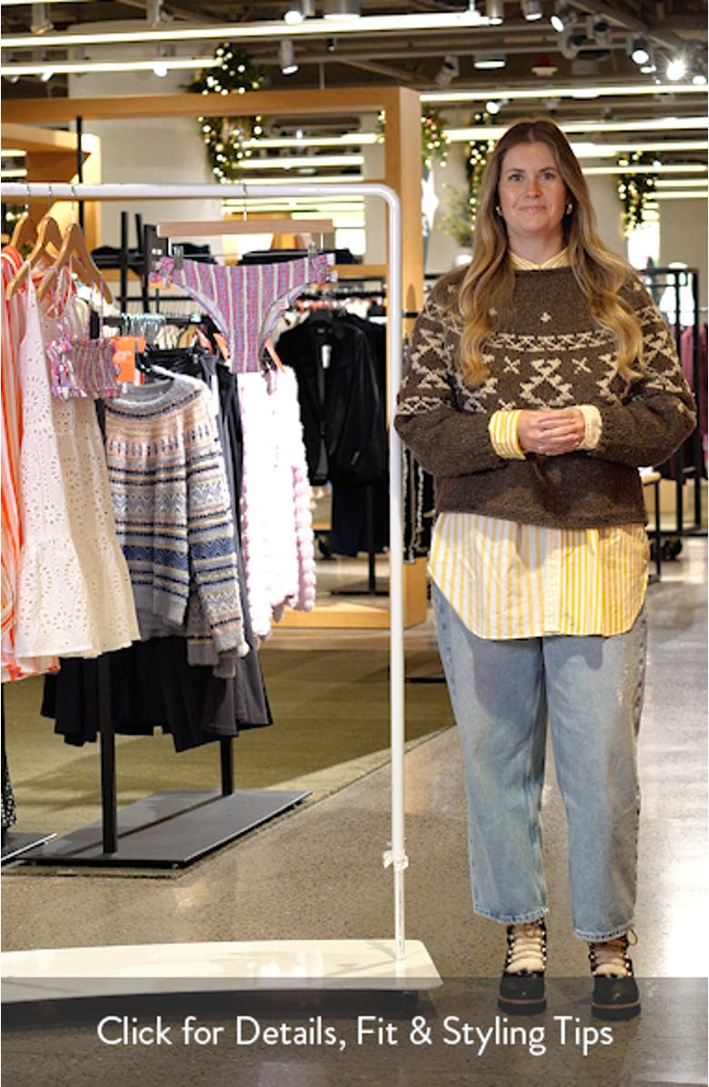 Stripe Smocked Bow Bikini Bottoms, sales video thumbnail