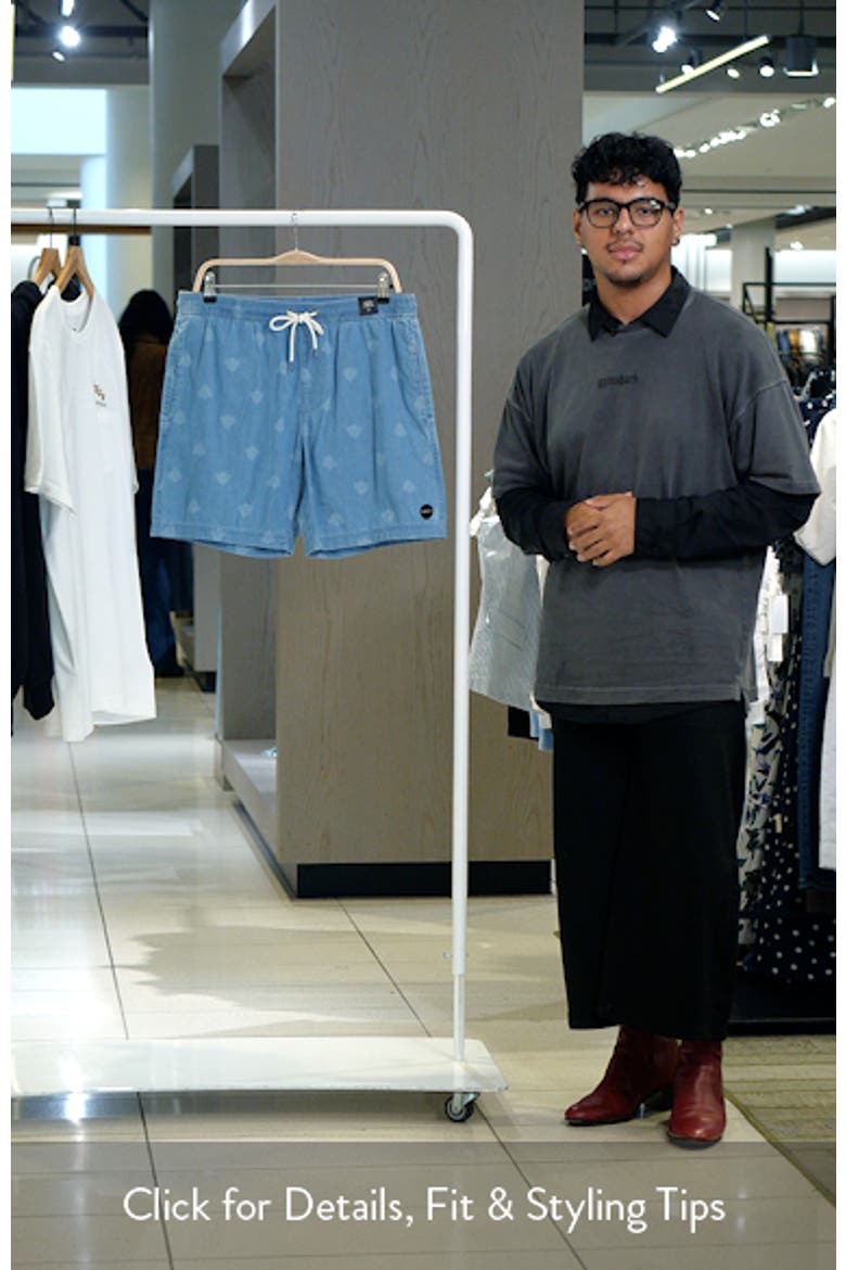 Escape Cotton Chambray Drawstring Shorts video