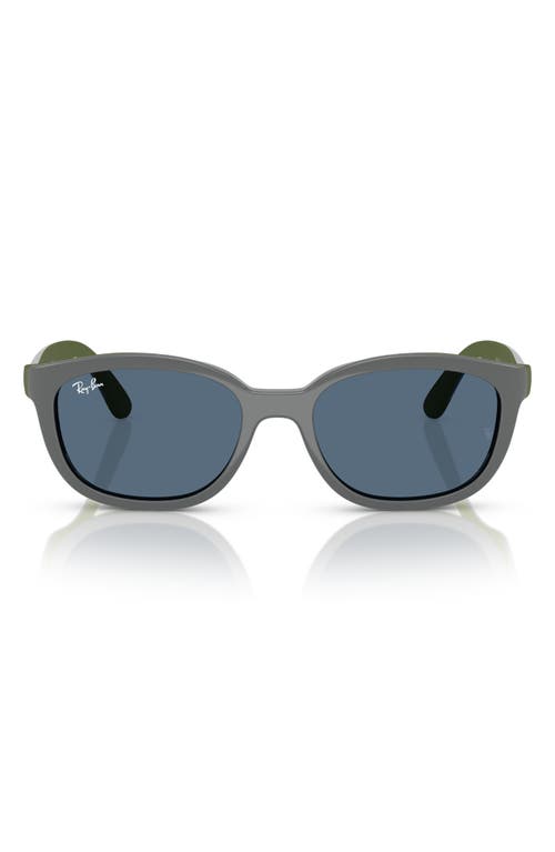 Shop Ray Ban Ray-ban Kids' 46mm Pillow Optical Glasses & Clip-on Sunglasses In Dark Blue