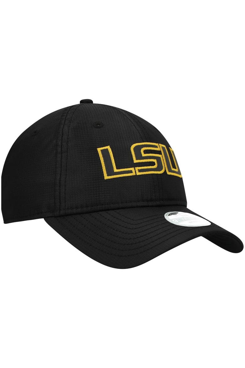 Women's New Era Black LSU Tigers Warm Up 9TWENTY Adjustable Hat, Alternate, color, Black