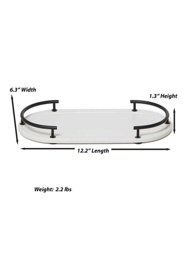Dubai 3-Piece Bathroom Accessory Set, Alternate, color, WHITE