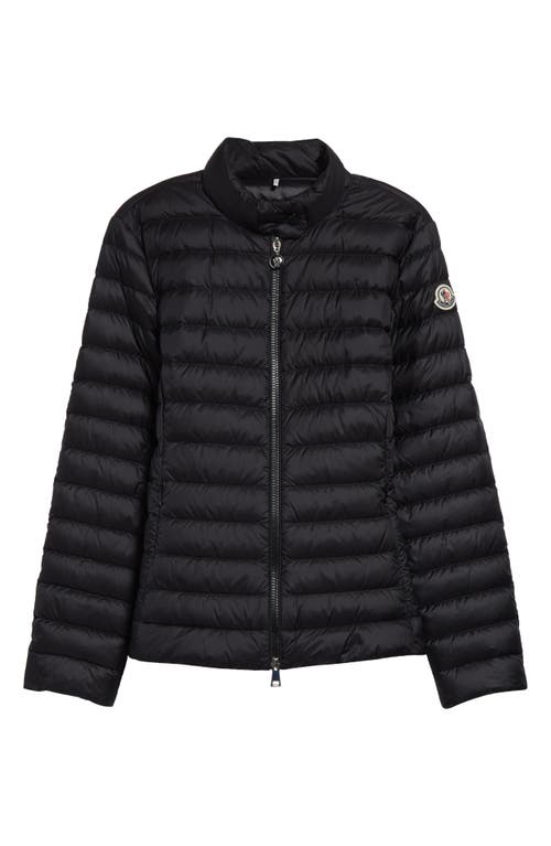 Moncler Igelle Down Puffer Jacket In Black